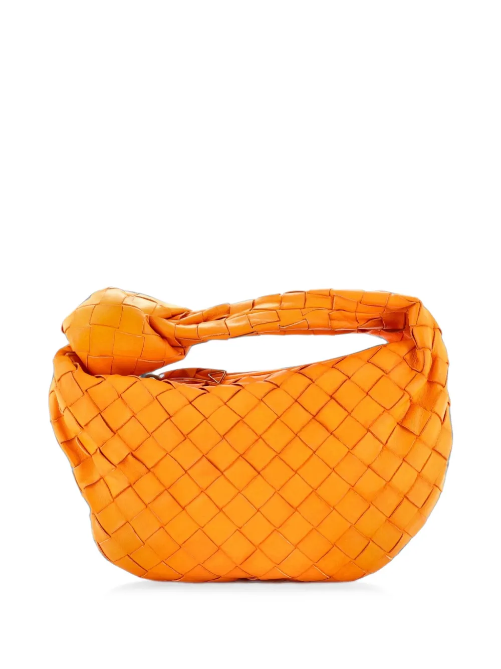 Bottega Veneta Pre-Owned BV Jodie Intrecciato Nappa Mini hobo bag - Arancione