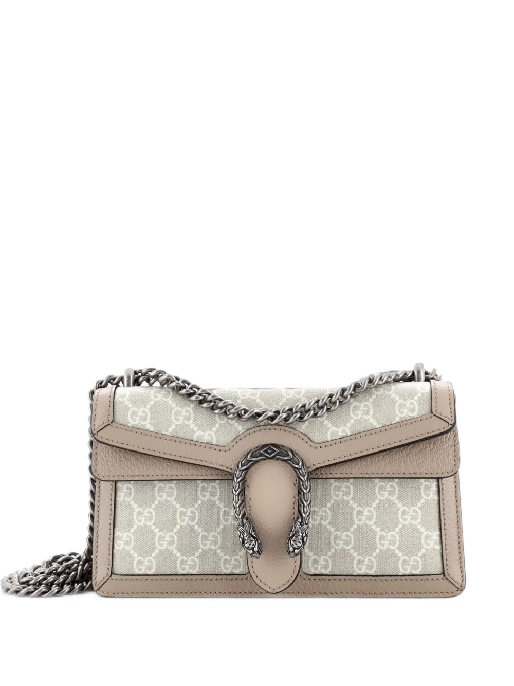 Gucci Pre-Owned Borsa a spalla Dionysus piccola in tela cerata GG e pelle - Toni neutri