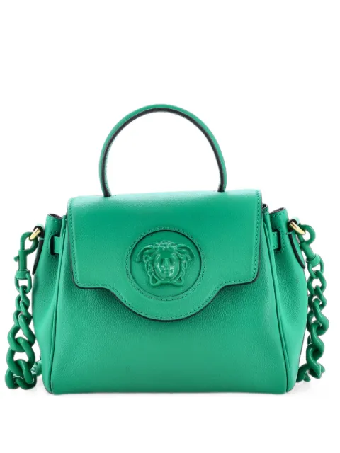 Versace Pre-Owned petit sac La Medusa en cuir à anse sur le dessus