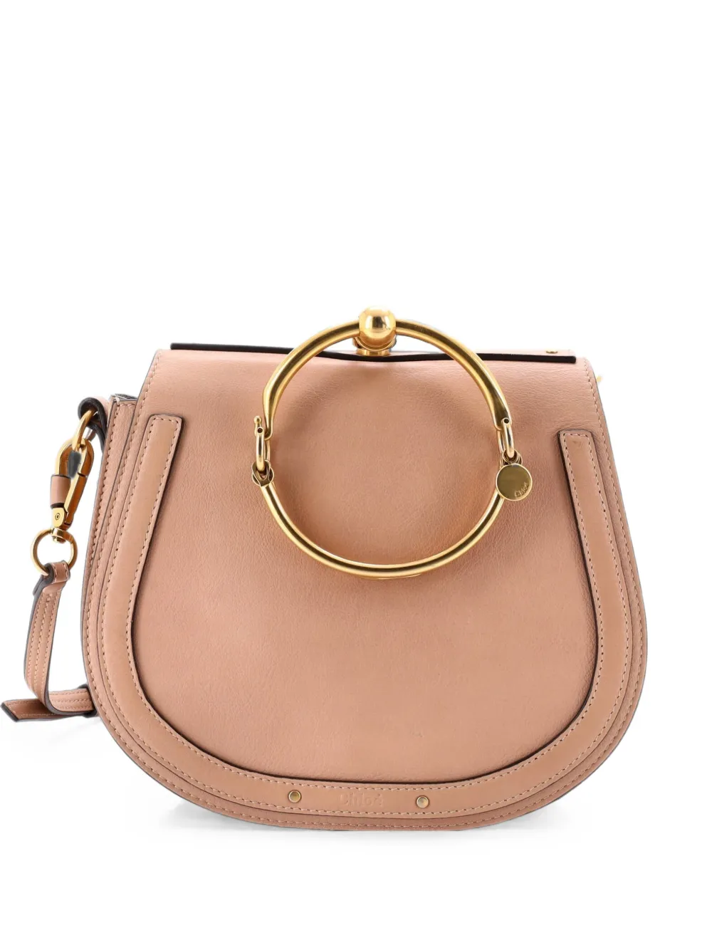 Chloé Pre-Owned Borsa a tracolla Nile media in pelle - Toni neutri