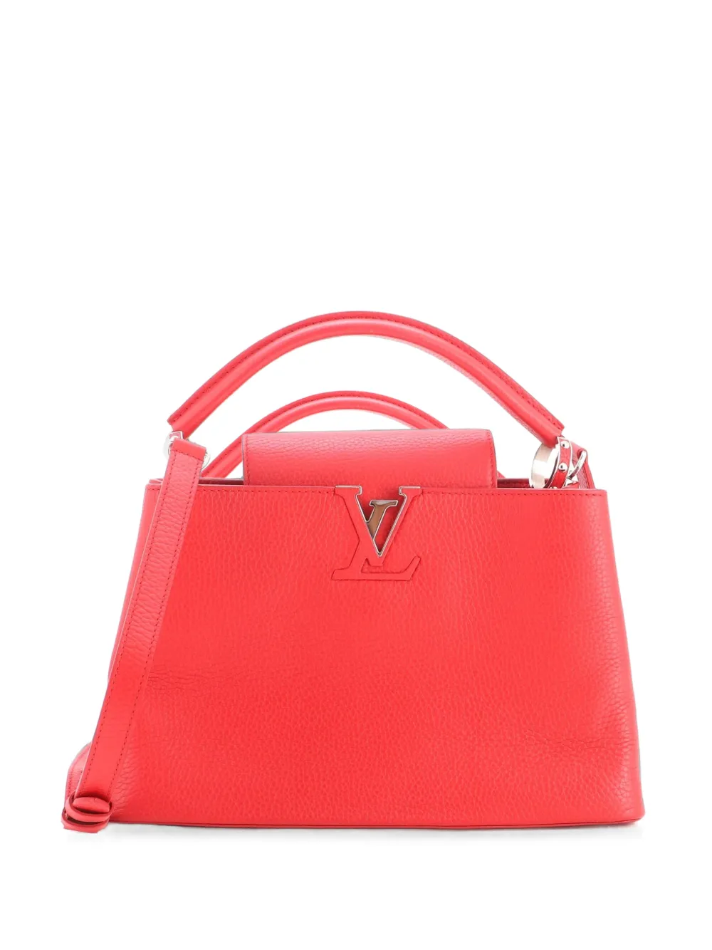 Louis Vuitton Pre-Owned Capucines Bag Leather PM satchel - Red