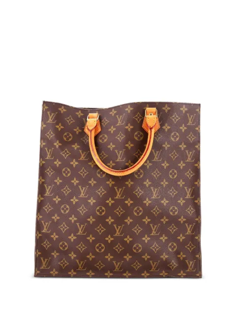 Louis Vuitton Pre-Owned Vintage Sac Plat Bag 经典logo帆布手提包