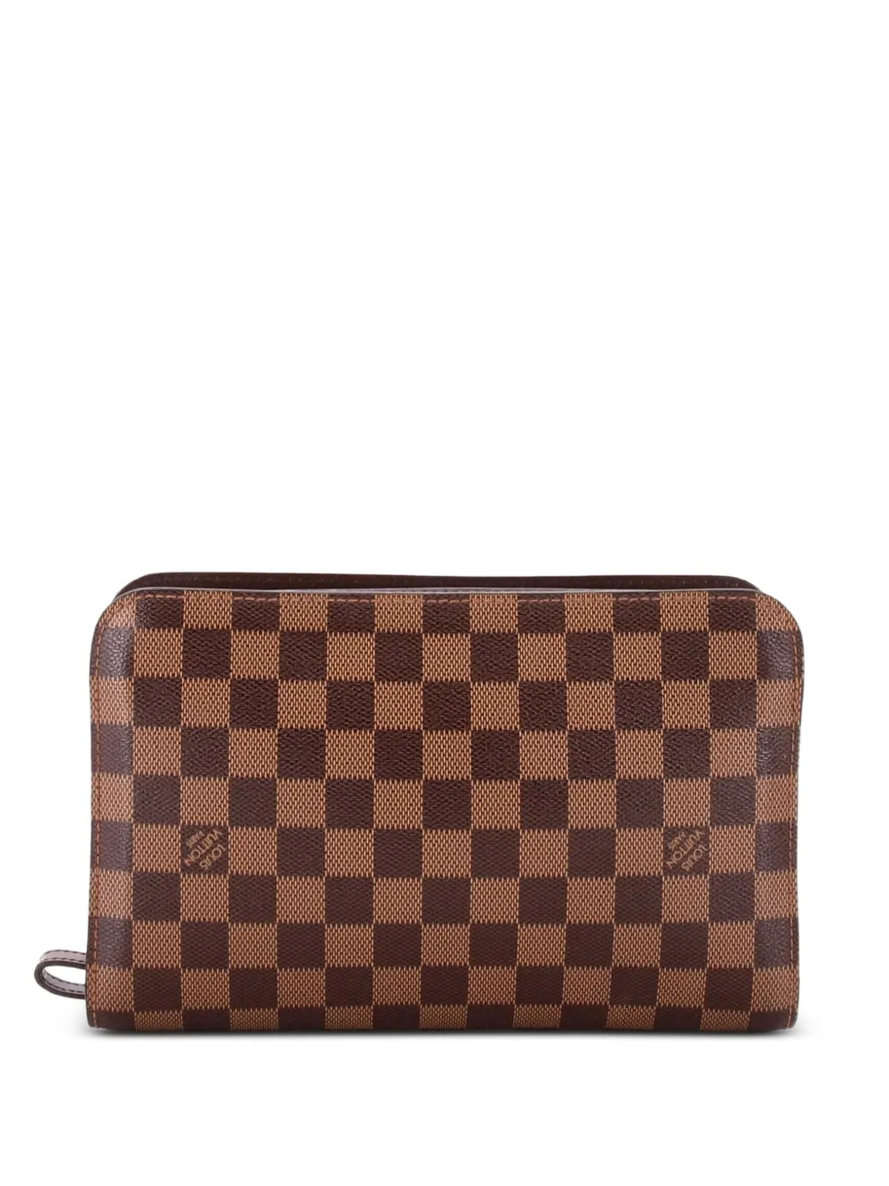 Louis Vuitton Pre-Owned Clutch Pochette Saint Louis Damier - Marrone