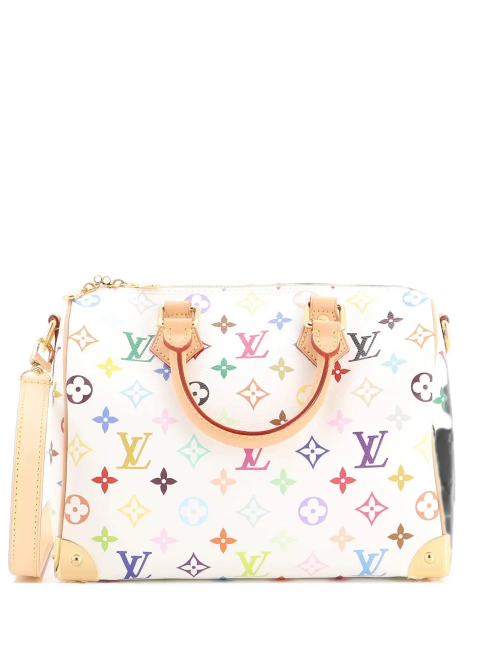 Louis Vuitton Pre-Owned x Takashi Murakami Speedy Soft Bandouliere Bag Monogram Multicolor 25 satchel - Mehrfarbig