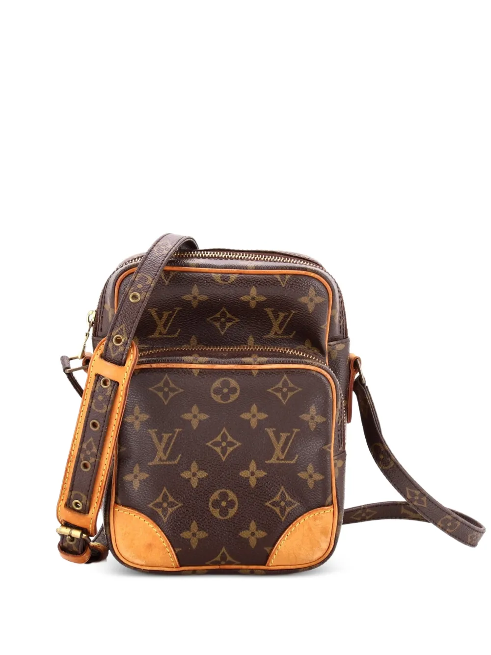 Louis Vuitton Pre-Owned Amazone Canvas-Umhängetasche - Braun