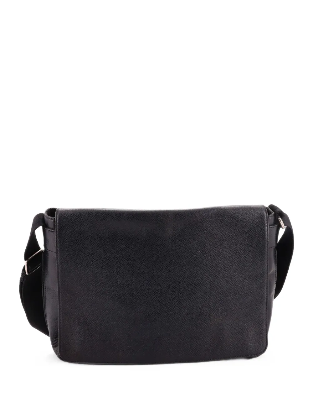 Louis Vuitton Pre-Owned Borsa a tracolla Roman MM in pelle Taiga - Nero