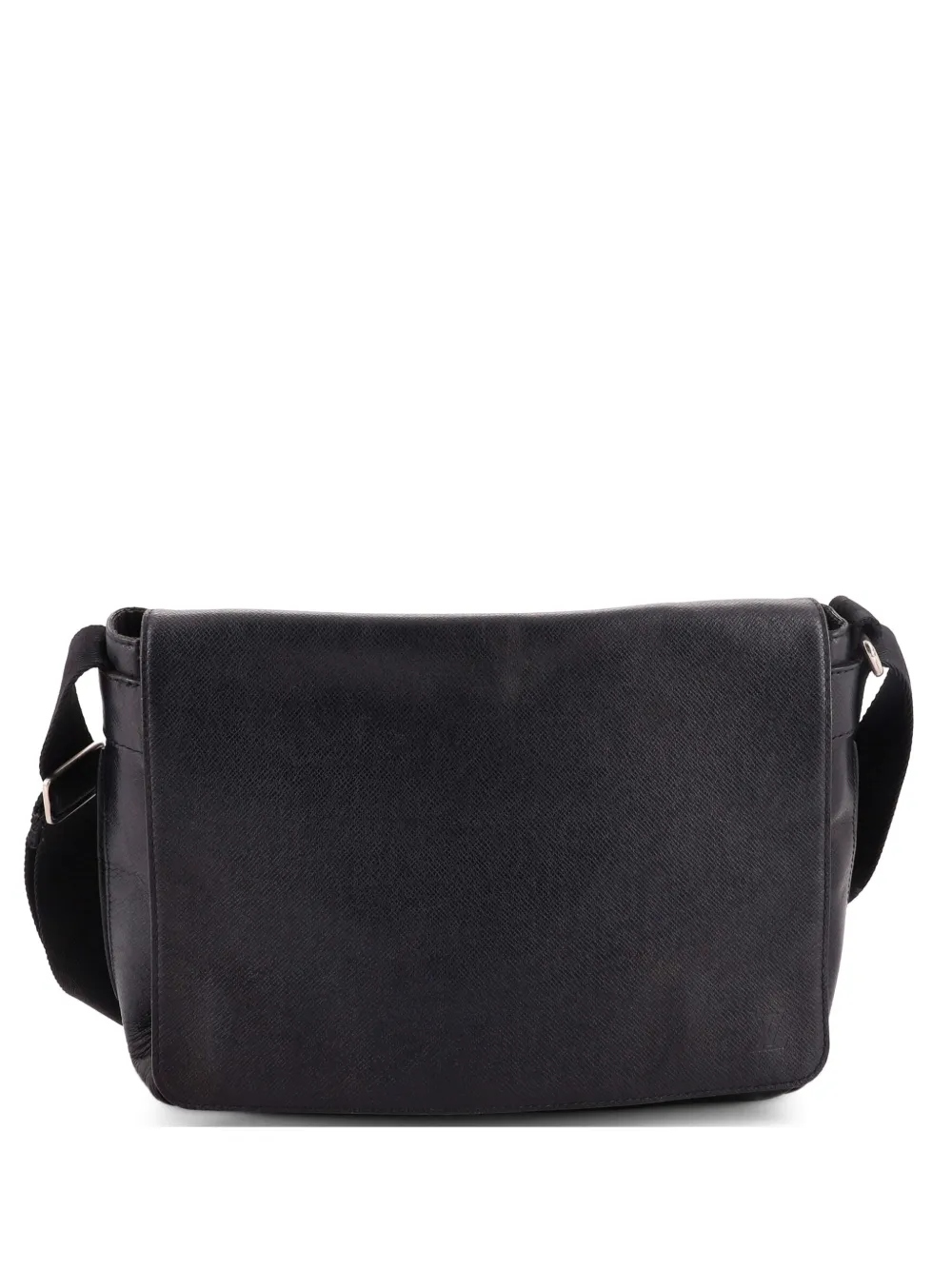 Louis Vuitton Pre-Owned Borsa a tracolla Roman MM in pelle Taiga - Nero