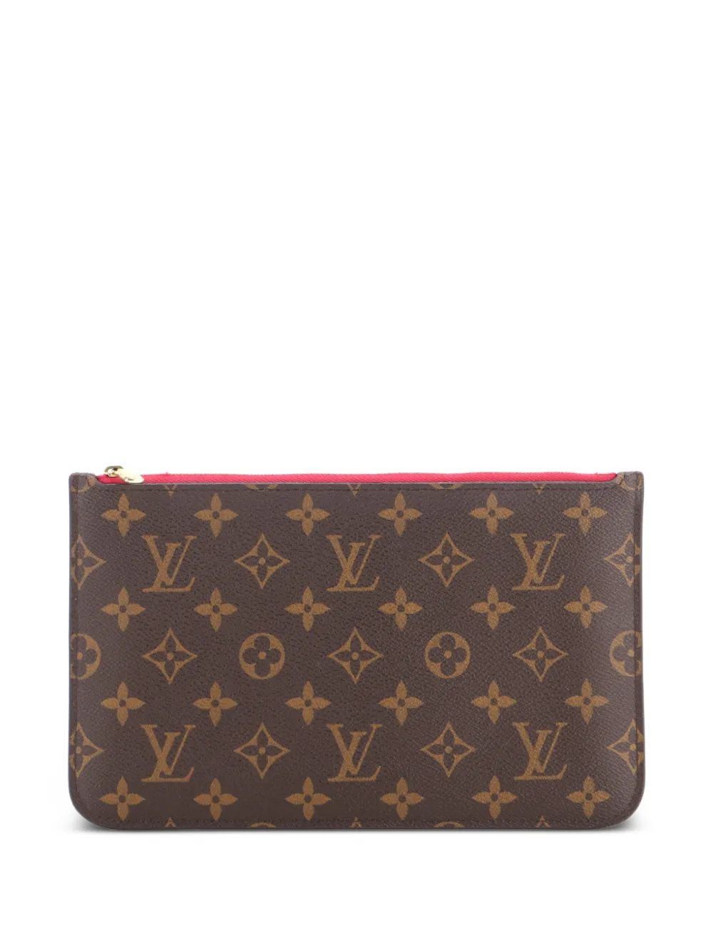 Louis Vuitton Pre-Owned Neverfull Pochette Monogram Canvas Large pouch - Brown