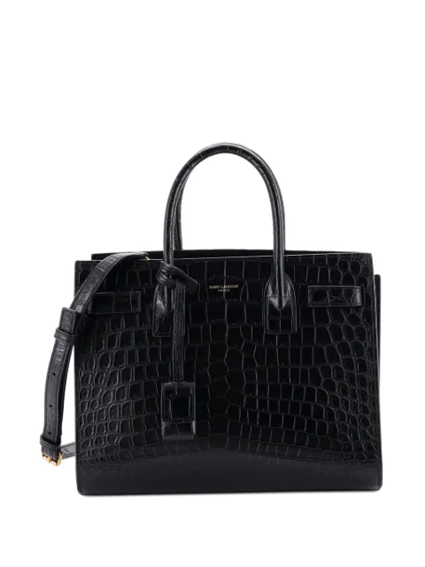 Saint Laurent Pre-Owned sac cabas Sac de Jour NM Bag en cuir embossé