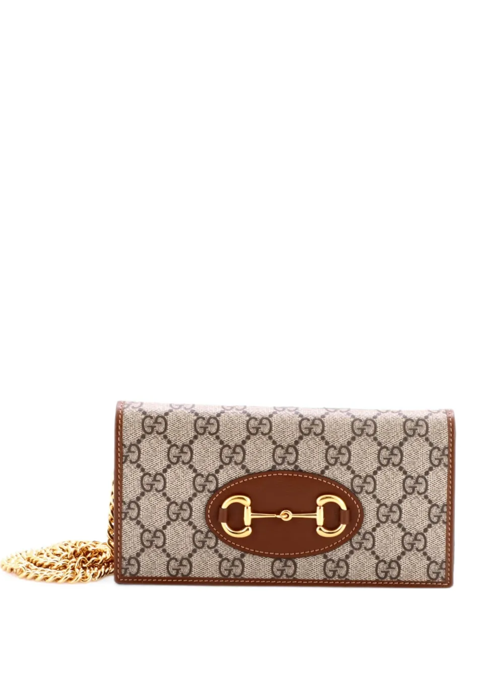 Gucci Pre-Owned Borsa a tracolla Horsebit 1955 - Marrone
