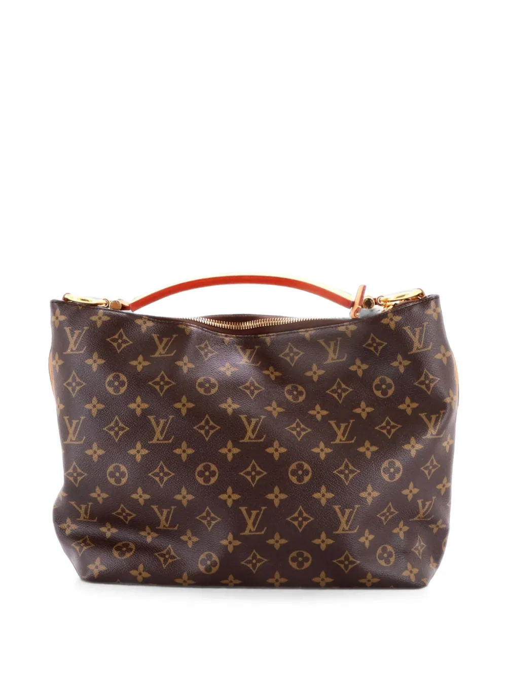 Louis Vuitton Pre-Owned Sully Handbag Monogram Canvas PM hobo bag - Marrone