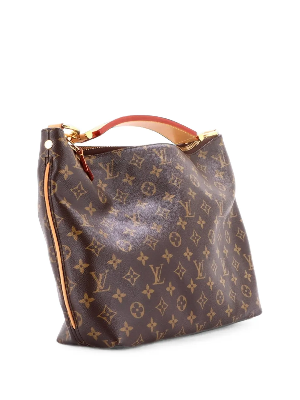 Louis Vuitton Pre-Owned PM Sully Monogram Canvas-Beuteltasche - Braun