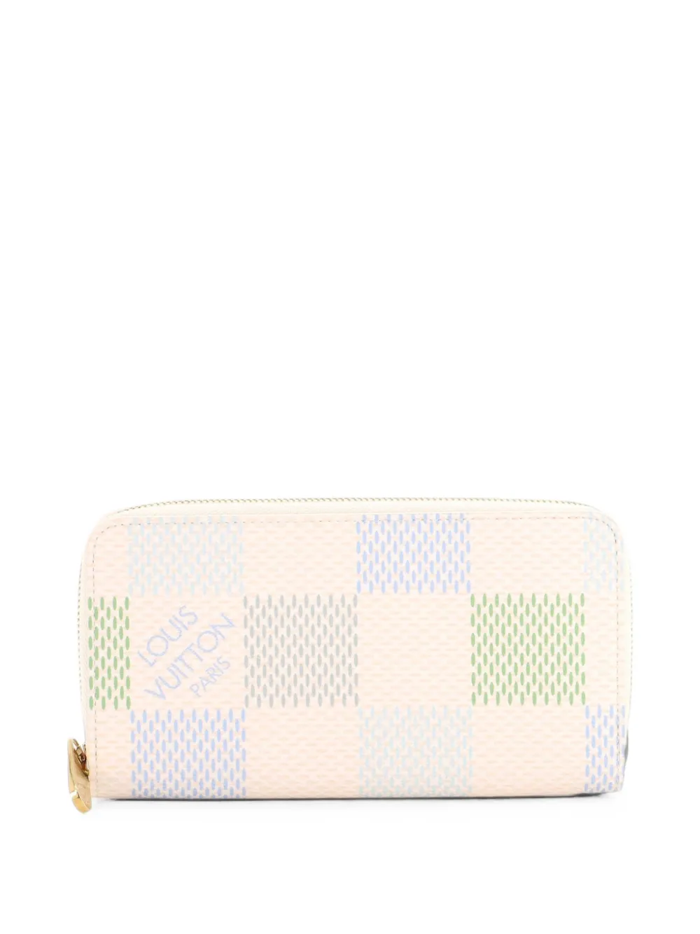Louis Vuitton Pre-Owned Zippy Wallet Limited Edition Damierlicious Giant small wallets - Blu