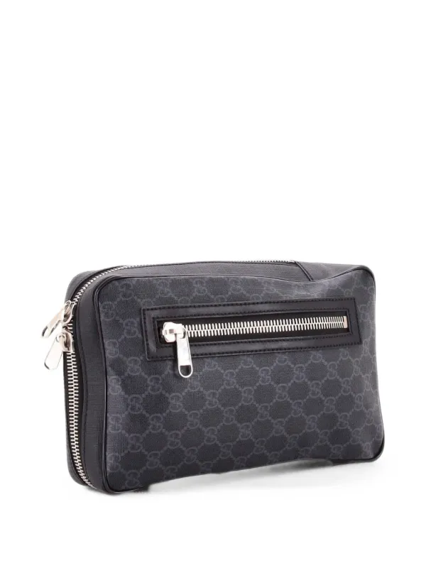 Gucci Pre-Owned ソフトジップスリングバッグ GG コーテッドキャンバス 