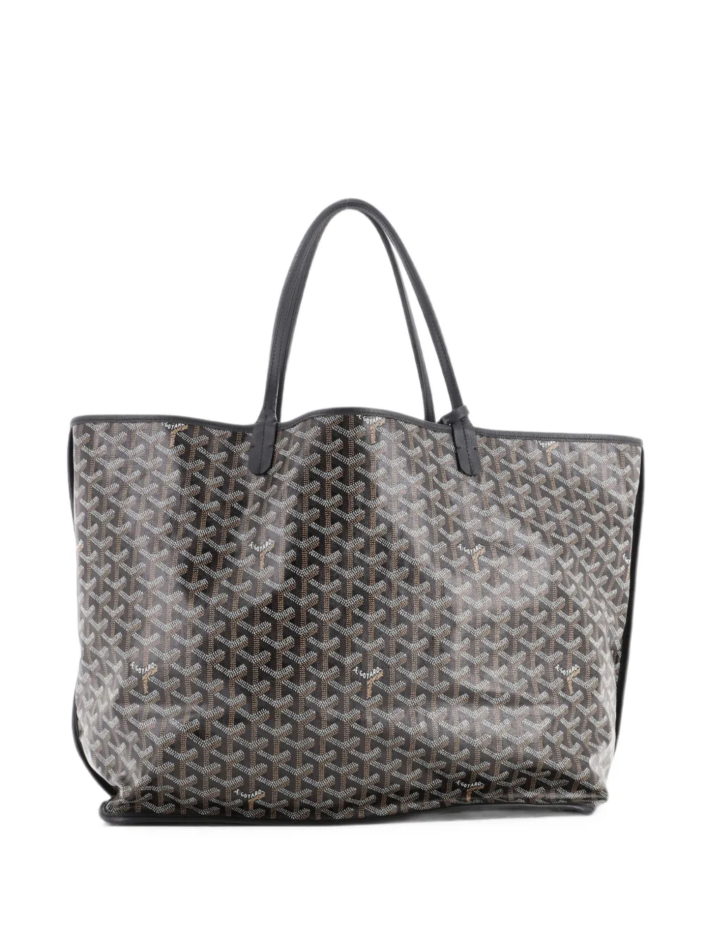 Goyard Pre-Owned Borsa tote Anjou GM reversibile in tela cerata - Nero