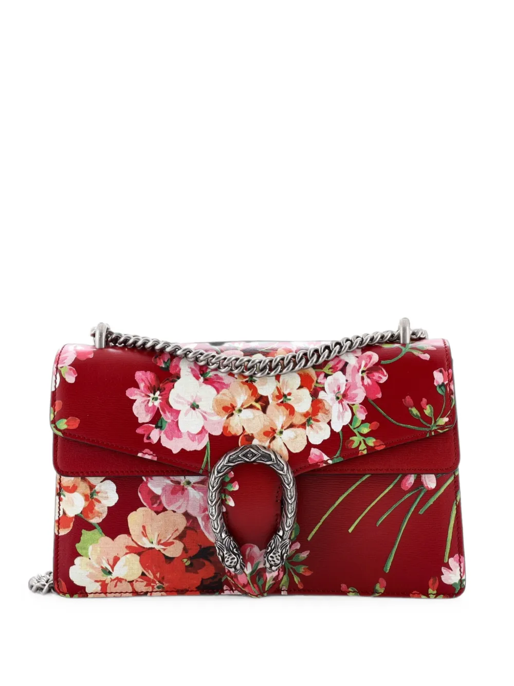 Gucci Pre-Owned Dionysus Bag Blooms Print Leather Small shoulder bag - Multicolore