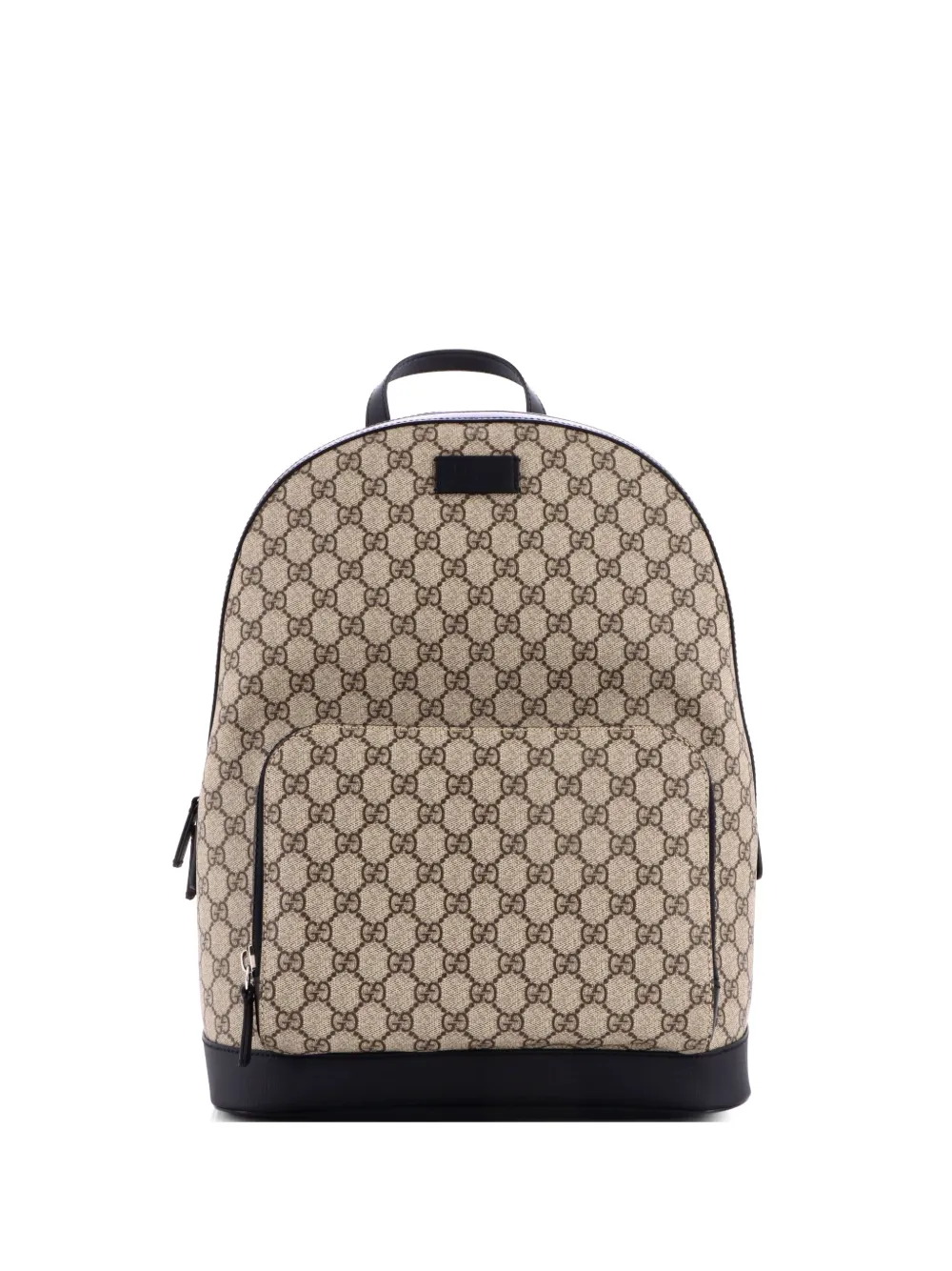Gucci Pre-Owned Zip Pocket GG Coated Canvas Medium backpack in Brown