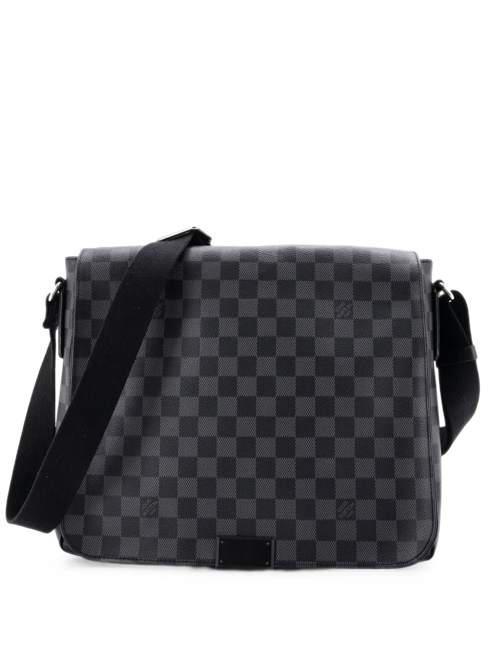 Louis Vuitton Pre-Owned Daniel Messenger Bag Damier Graphite MM crossbody bag - Schwarz