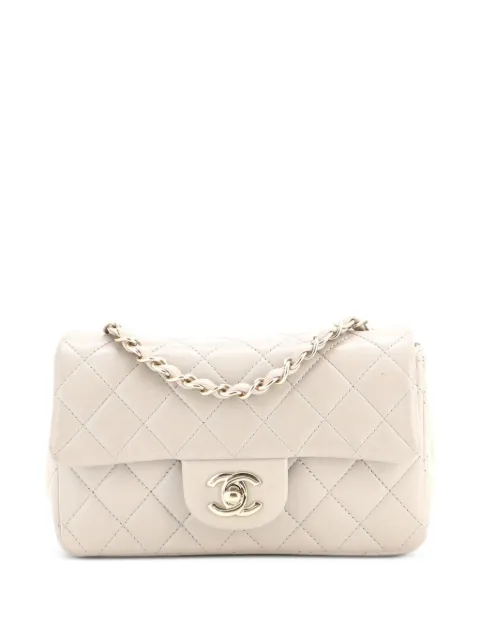 CHANEL Pre-Owned Classic Single Flap Bag Quilted Lambskin Mini crossbody bag