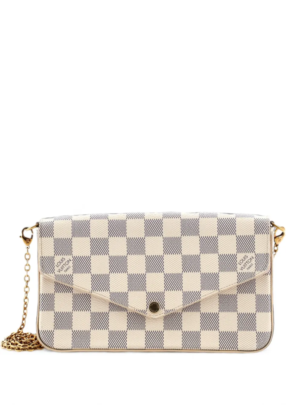Louis Vuitton Pre-Owned Felicie Pochette Damier crossbody bag - Weiß
