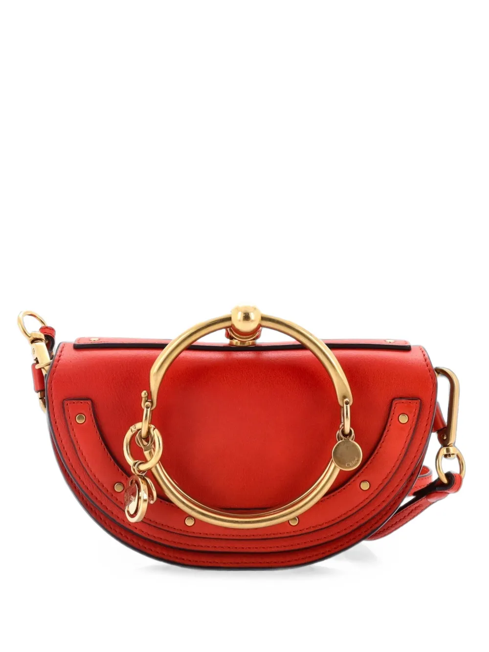 Chloé Pre-Owned Nile Leather Mini crossbody bag - Blu