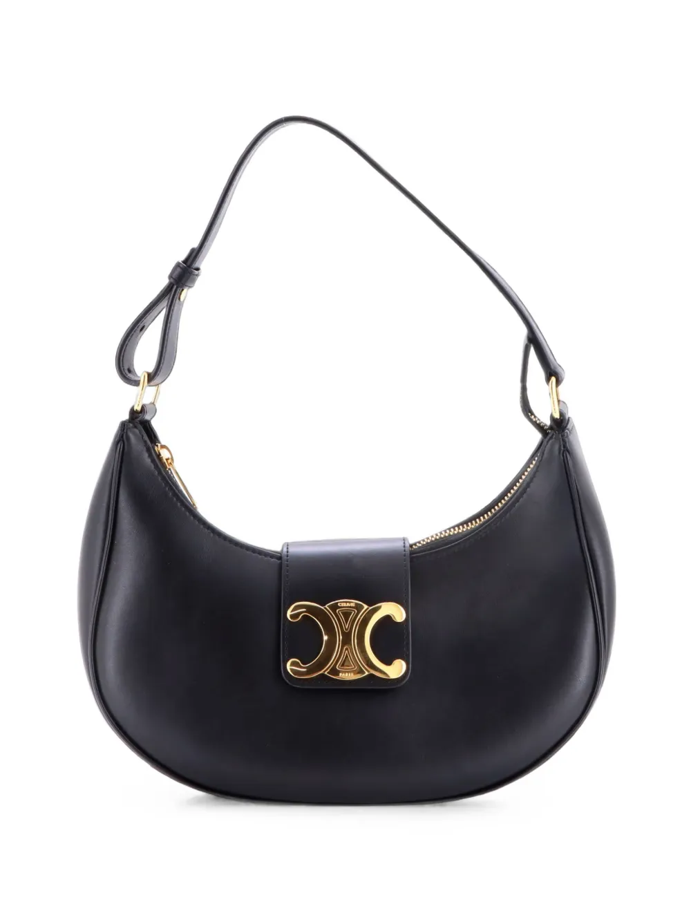 Celine Pre-Owned Ava Triomphe Bag Leather shoulder bag - Nero