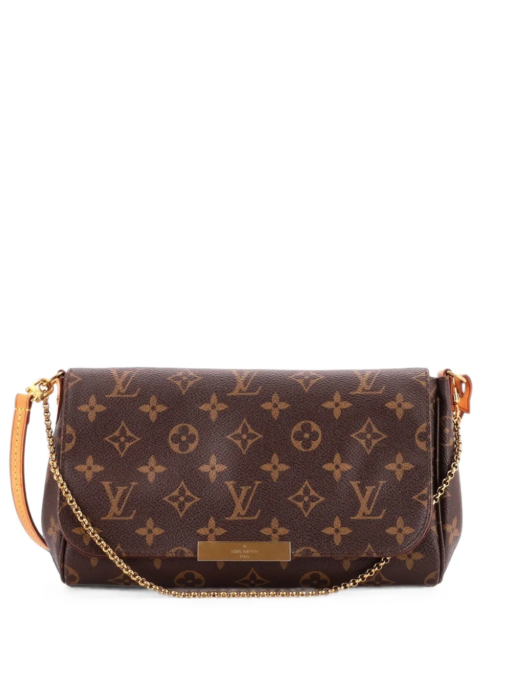 Louis Vuitton Pre-Owned Borsa a tracolla Favourite Handbag Monogram in tela MM - Marrone