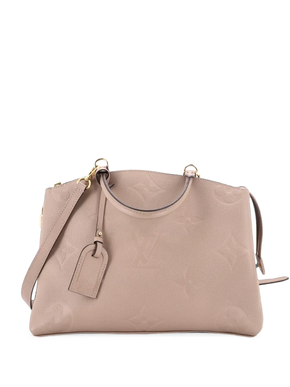 Louis Vuitton Pre-Owned Grand Palais Handtasche Monogram Empreinte Giant Schultertasche - Nude