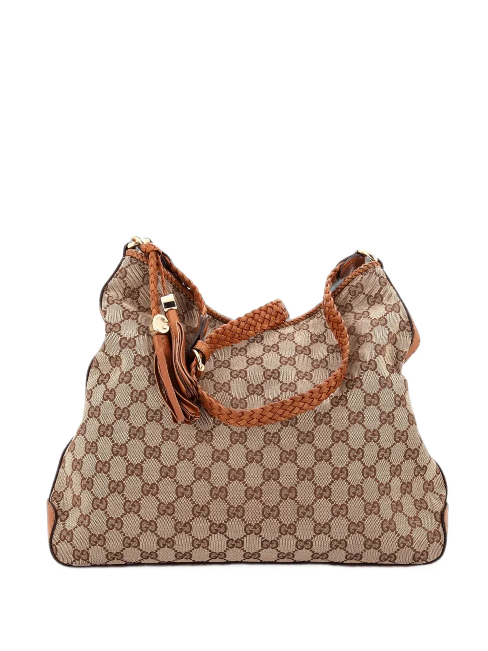 Gucci Pre-Owned Marrakech GG Canvas Medium hobo bag - Marrone