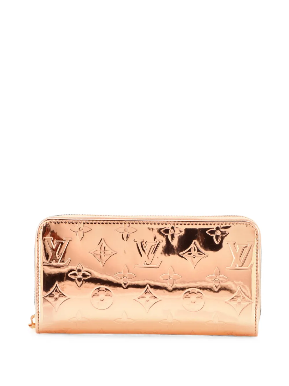 Louis Vuitton Pre-Owned Zippy Wallet Monogram Mirror Coated Canvas small wallets - Rosa