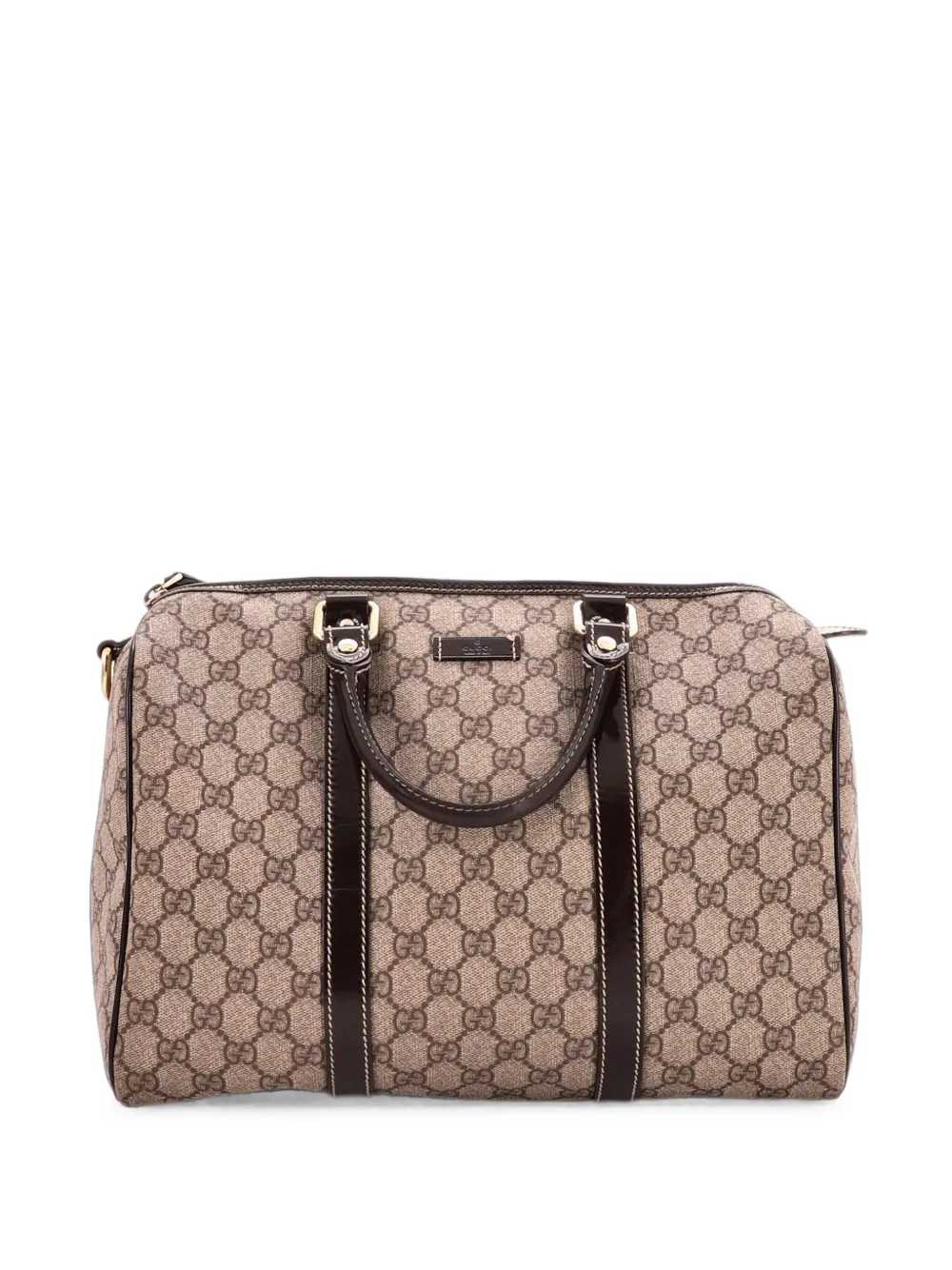 Gucci Pre-Owned Joy Boston Bag GG Coated Canvas Medium satchel - Braun