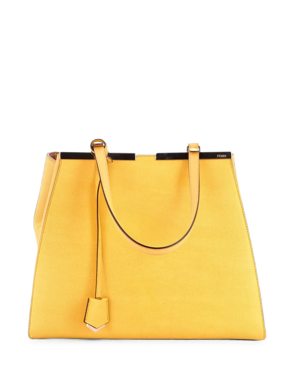 Fendi Pre-Owned Borsa tote 3Jours grande in pelle - Giallo