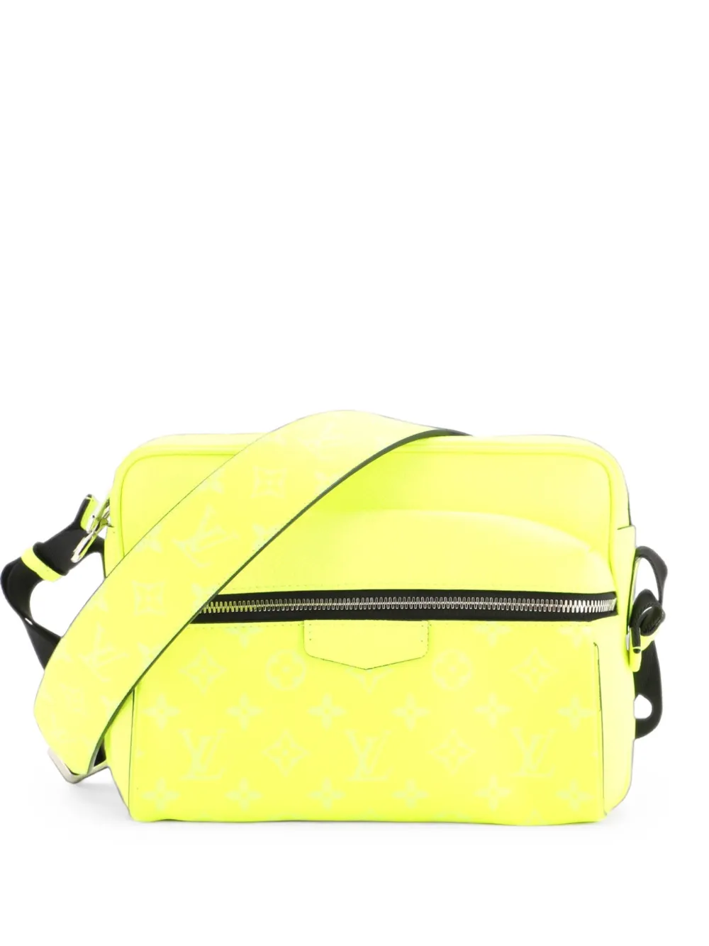 Louis Vuitton Pre-Owned Outdoor Messenger Bag Monogram Taigarama crossbody bag - Giallo