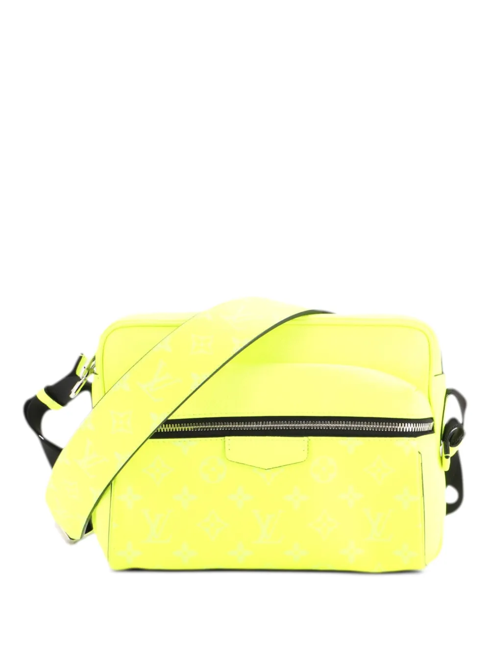 Louis Vuitton Pre-Owned Outdoor Messenger Bag Monogram Taigarama crossbody bag - Giallo