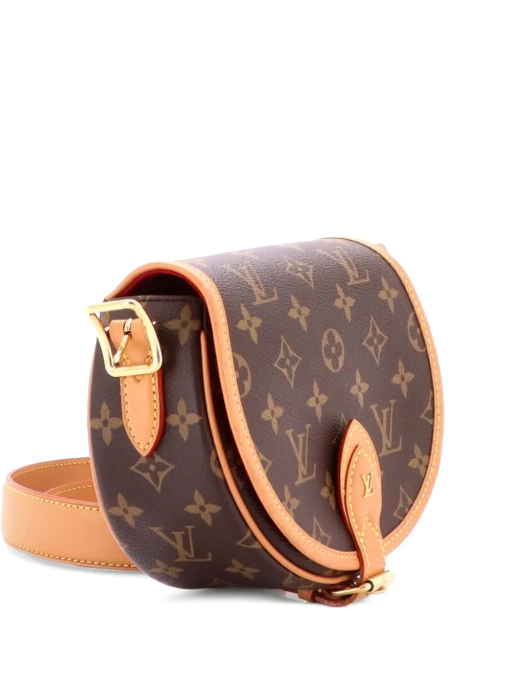 Louis Vuitton Pre-Owned Tambourin NM Handbag Monogram Canvas crossbody bag - Brown