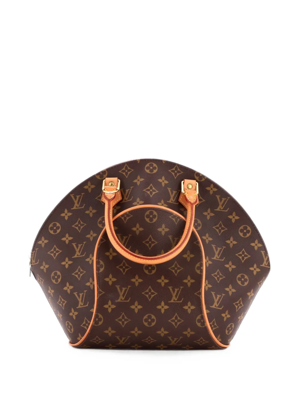 Louis Vuitton Pre-Owned Borsa a mano Ellipse MM in tela con monogramma - Marrone
