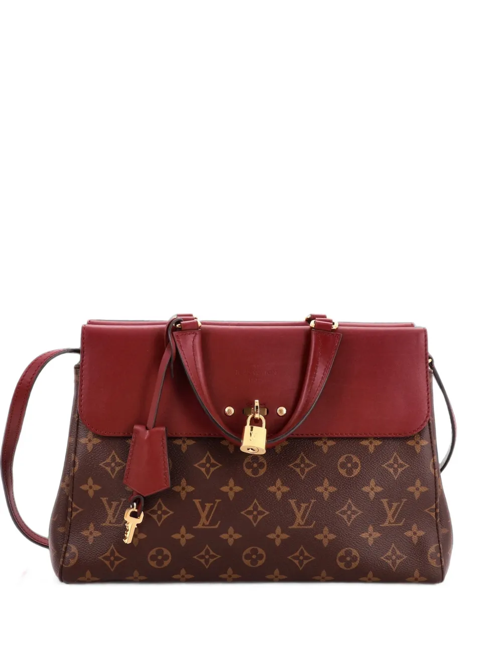 Louis Vuitton Pre-Owned Venus Satchel-Tasche aus Canvas und Leder mit Monogramm - Braun