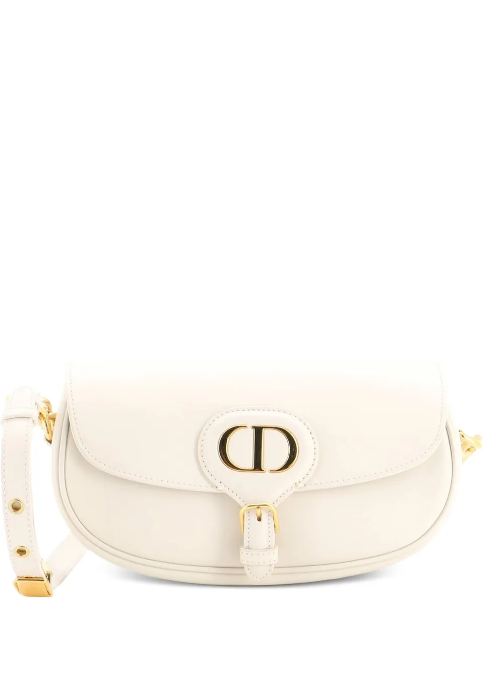 Christian Dior Pre-Owned Bobby Flap Bag East West Umhängetasche - Weiß