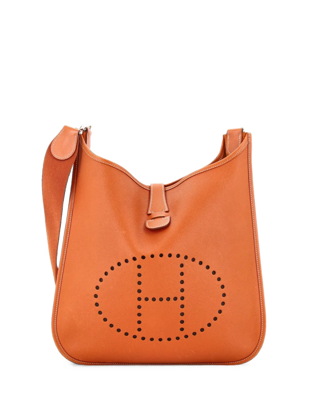 Hermès Pre-Owned Evelyne Bag Gen II Epsom GM crossbody bag - Braun