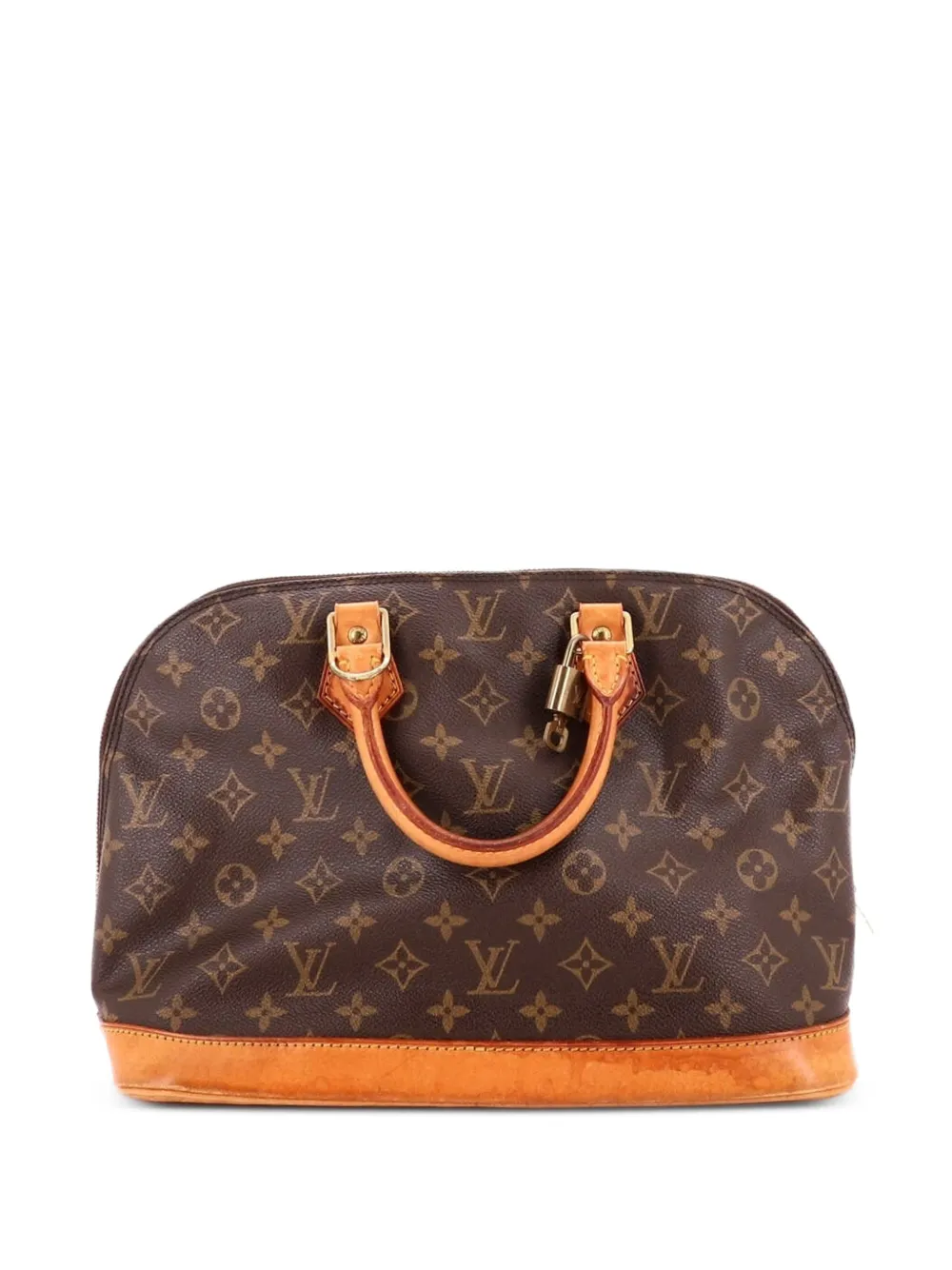 Louis Vuitton Pre-Owned Borsa a mano Alma PM in tela con monogramma - Marrone