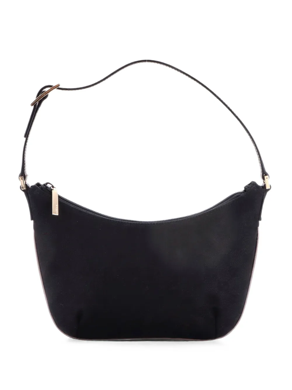 Gucci Pre-Owned Vintage Pochette Shoulder Bag GG Canvas Small hobo bag - Nero