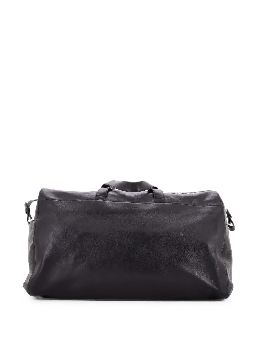 Saint Laurent Pre-Owned Borsa da viaggio grande in pelle - Nero