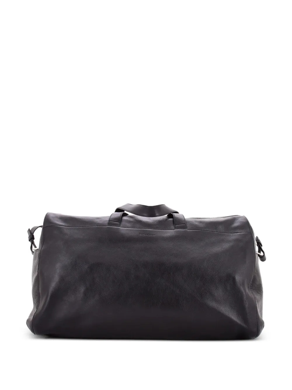 Saint Laurent Pre-Owned Borsa da viaggio grande in pelle - Nero