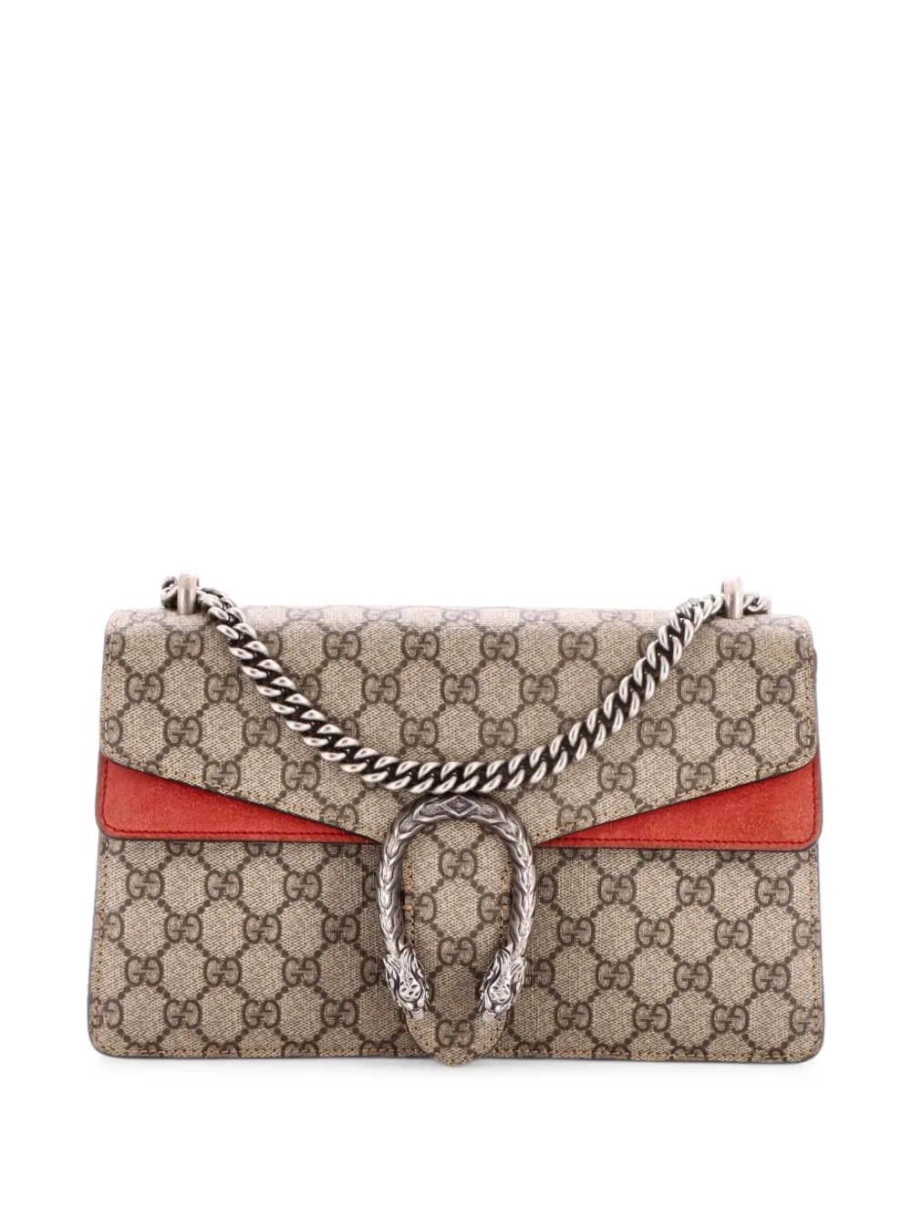 Gucci Pre-Owned Dionysus Bag GG Coated Canvas Small shoulder bag - Marrone