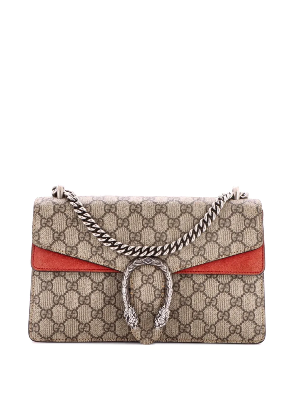 Gucci Pre-Owned Dionysus Bag GG Coated Canvas Small shoulder bag - Brown
