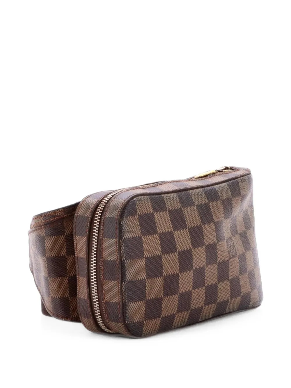 Louis Vuitton Pre-Owned Marsupio Geronimos in tela Damier - Marrone