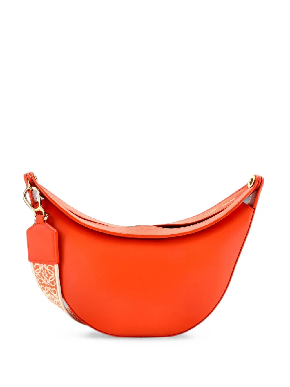 Loewe Pre-Owned Luna Leather hobo bag - Orange