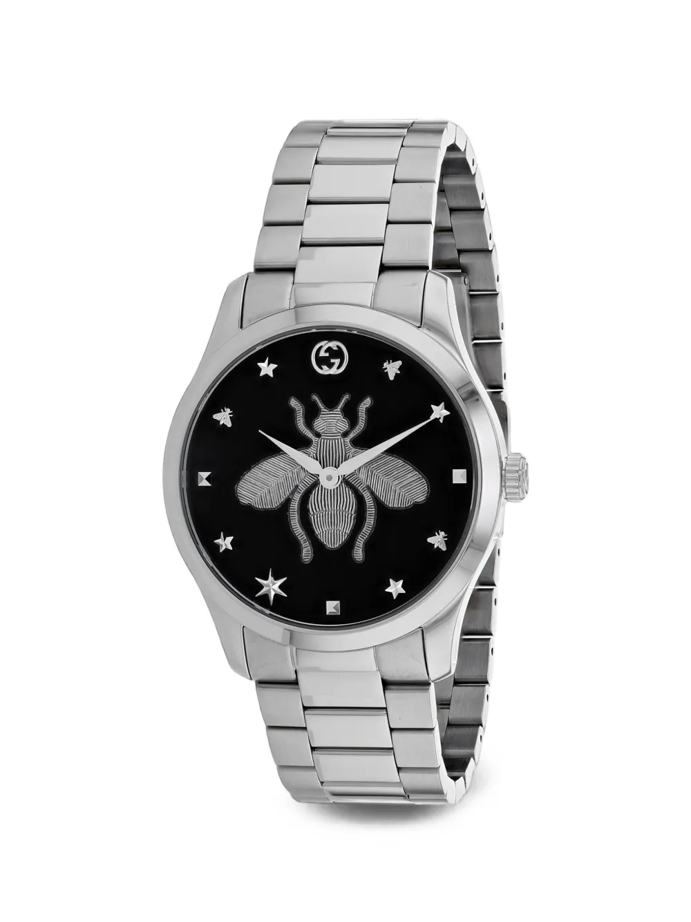 Gucci G-Timeless Armbanduhr 38mm - Schwarz