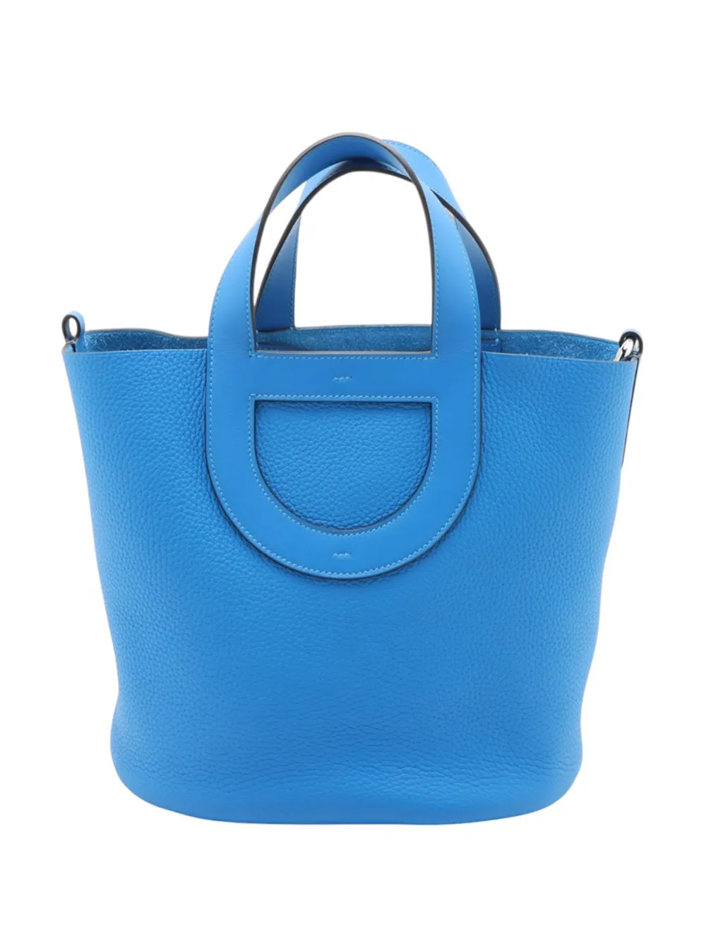 Hermès Pre-Owned Borsa a mano In The Loop 23 in pelle Clemence e Swift 2024 - Blu