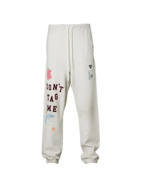 Maison MIHARA YASUHIRO kids doodle printed sweat pants